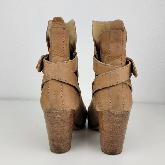 Rag & Bone Kinsey Bootie Camel Brown 37.5 - Picture 6 of 14